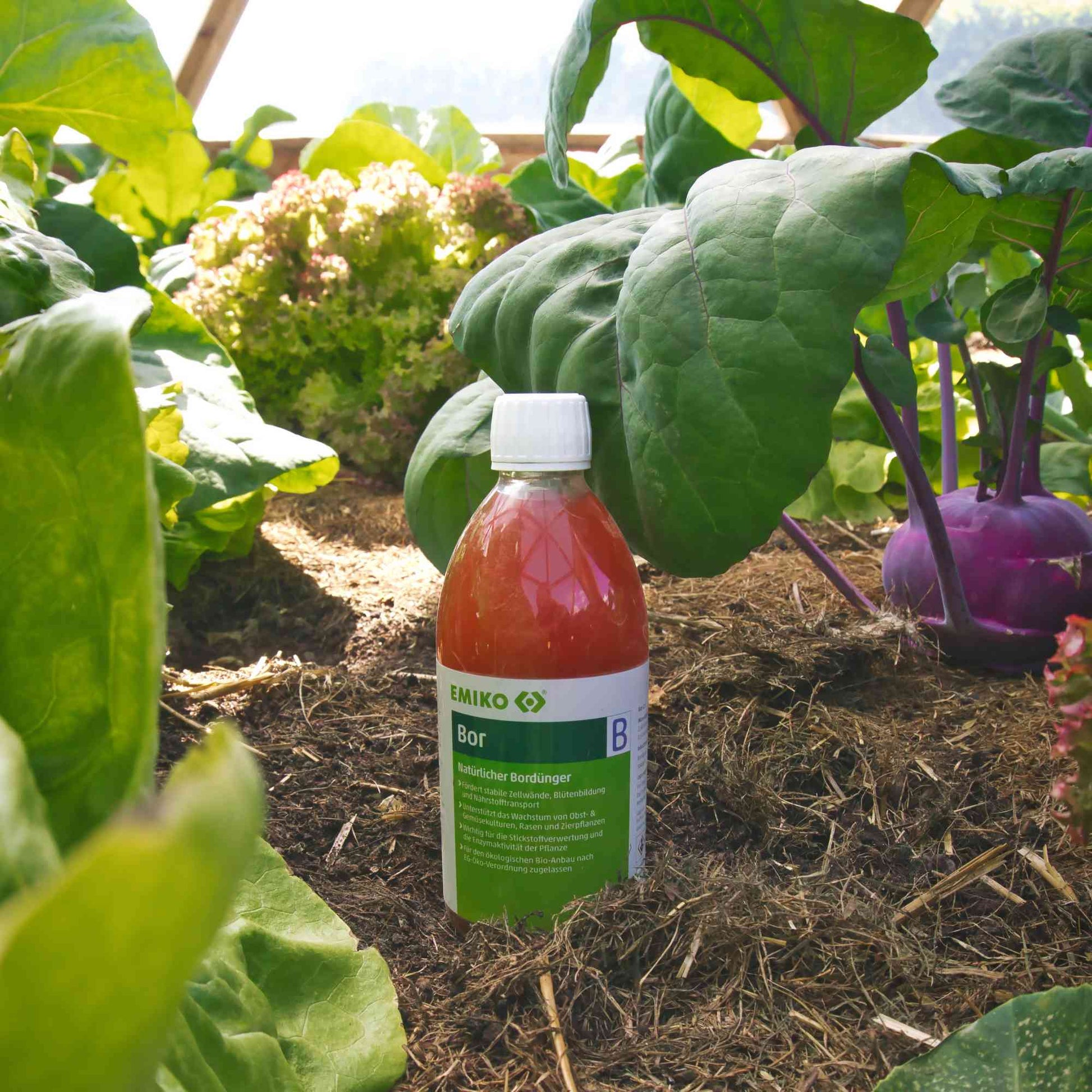 EMIKO Bor Flüssigdünger - 0,5 Liter - PROBIOSA