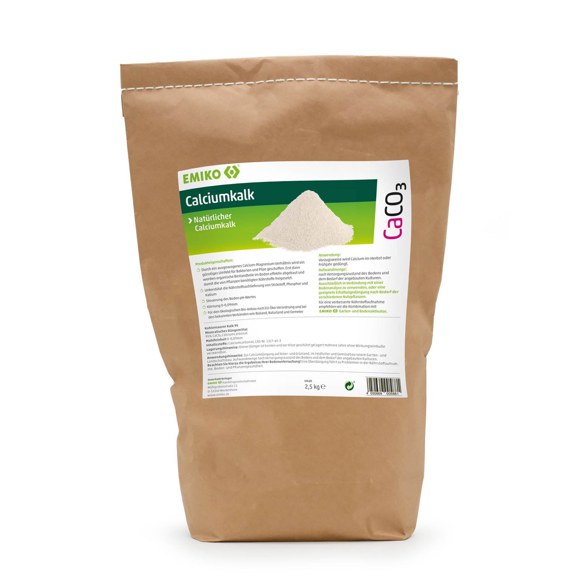 EMIKO Calciumkalk - 2,5 kg - PROBIOSA