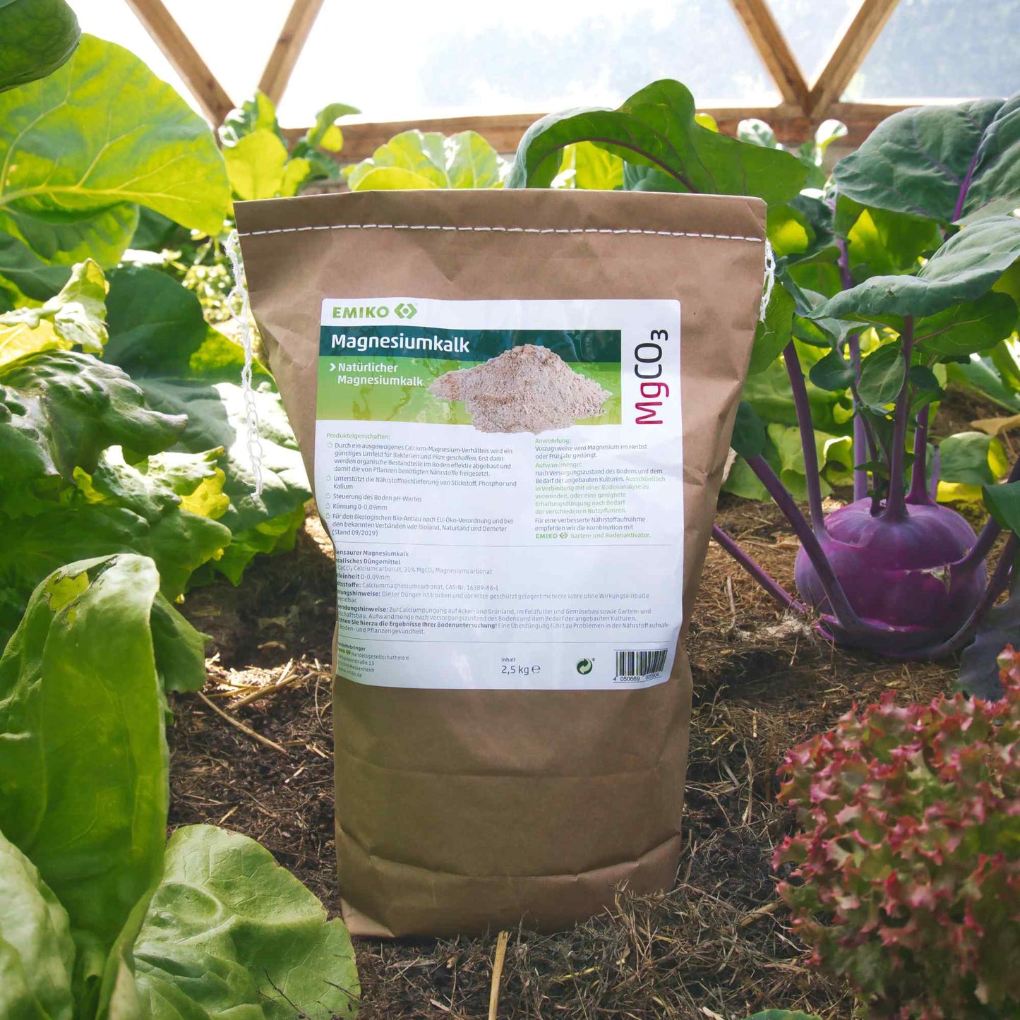 EMIKO Magnesiumkalk - 2,5 kg - PROBIOSA