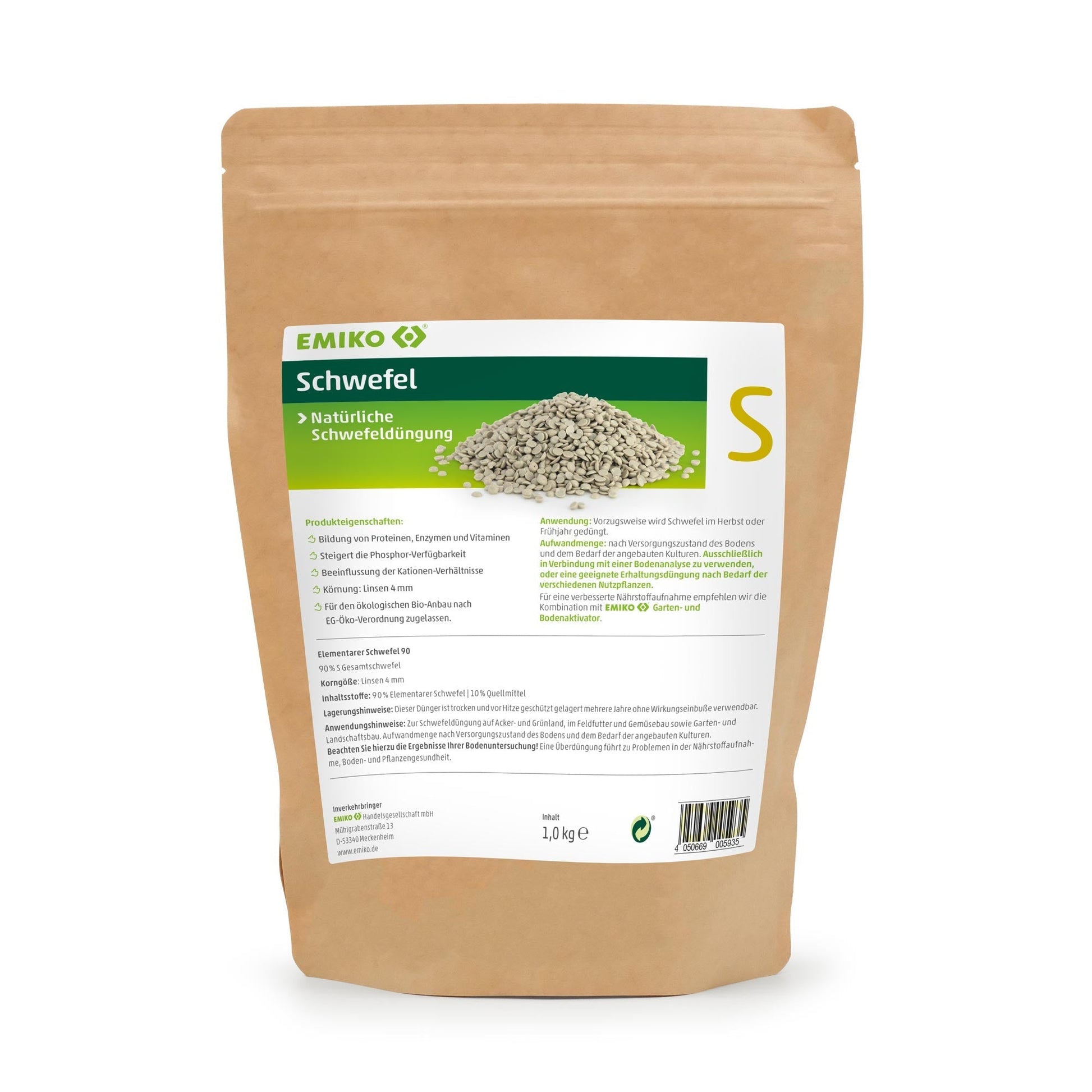 EMIKO Schwefel - 1 kg - PROBIOSA