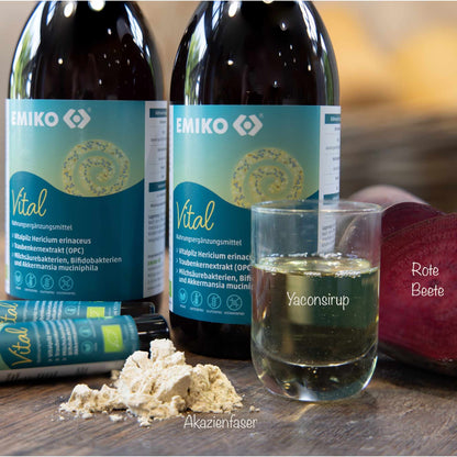 EMIKO VITAL Bio - Fermentgetränk mit OPC & Vitalpilzen - PROBIOSA