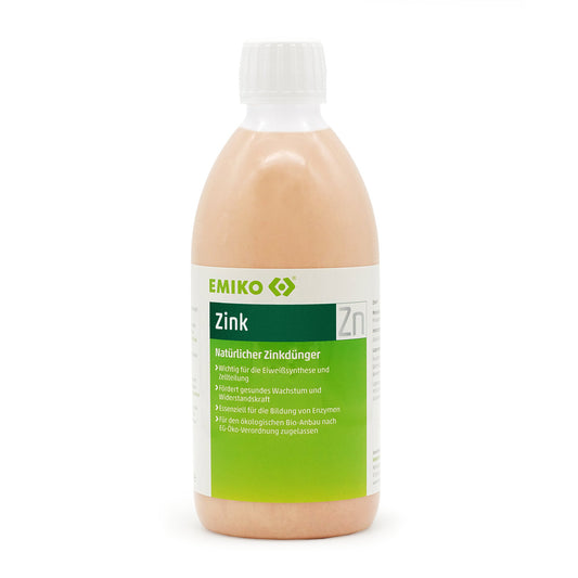 EMIKO Zink Flüssigdünger - 0,5 Liter - PROBIOSA