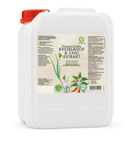 Fermentierter Knoblauch - & Chiliextrakt – Pflanzenhilfsmittel für Obst, Gemüse & Zierpflanzen - PROBIOSA