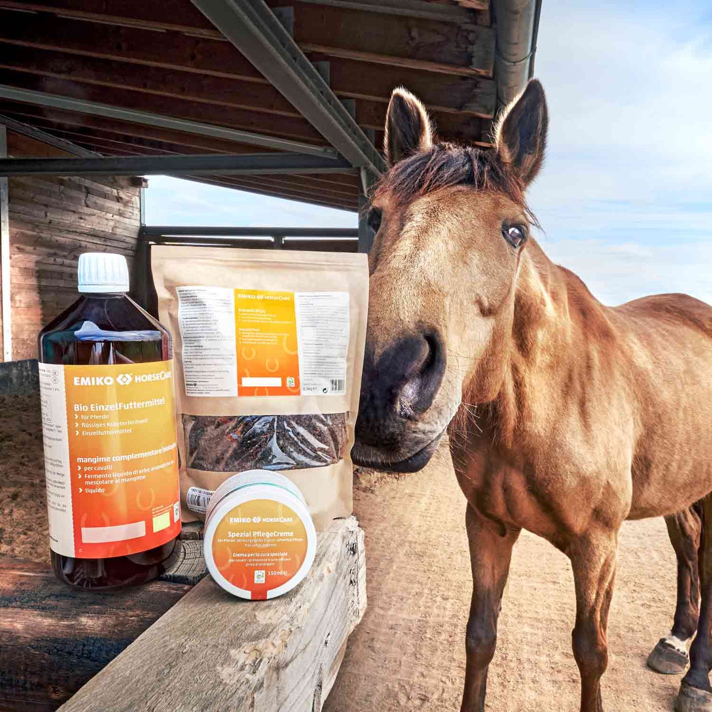 EMIKO® HorseCare Soin du pelage