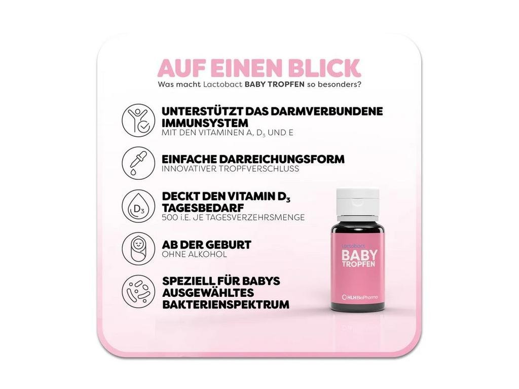 Lactobact BABY TROPFEN - PROBIOSA