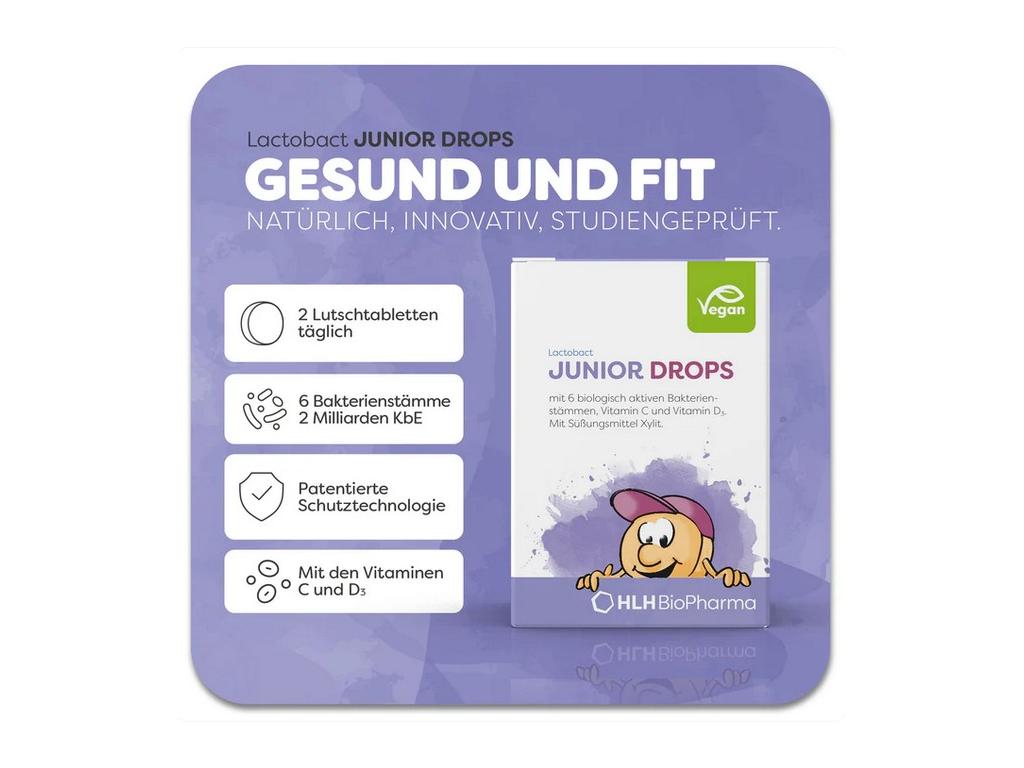 Lactobact JUNIOR DROPS - PROBIOSA