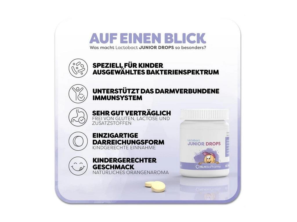Lactobact JUNIOR DROPS - PROBIOSA