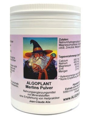 Merlins Basenpulver – Mineralstoff - Mischung zur Unterstützung des Säure - Basen - Haushalts - PROBIOSA