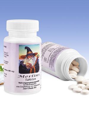 Merlins Basenpulver – Mineralstoff - Mischung zur Unterstützung des Säure - Basen - Haushalts - PROBIOSA