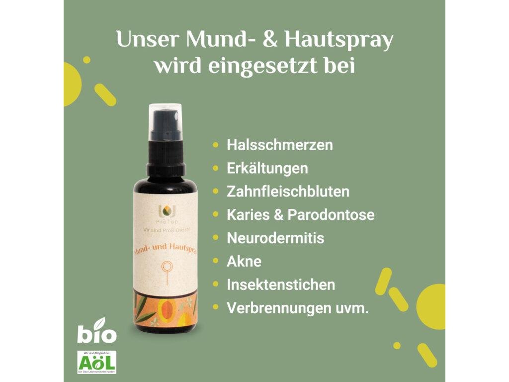 ProTop Mund - und Hautspray - PROBIOSA