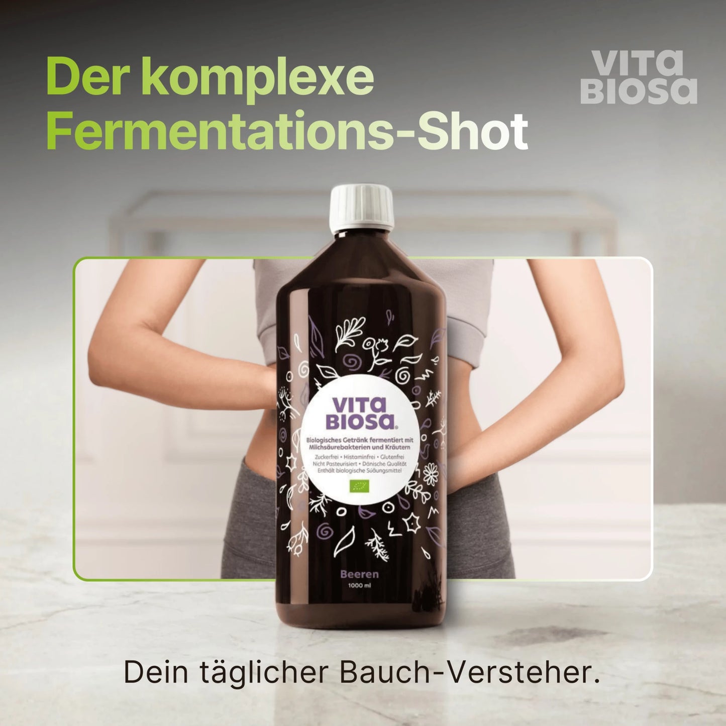Vita Biosa Berry – Boisson biologique fermentée aux baies et aux herbes