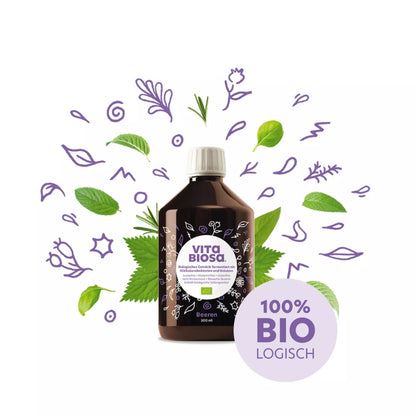 Vita Biosa Berry – Boisson biologique fermentée aux baies et aux herbes