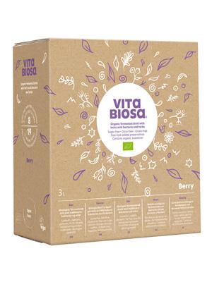 Vita Biosa Berry – Fermentiertes Bio - Getränk mit Beeren & Kräutern - PROBIOSA