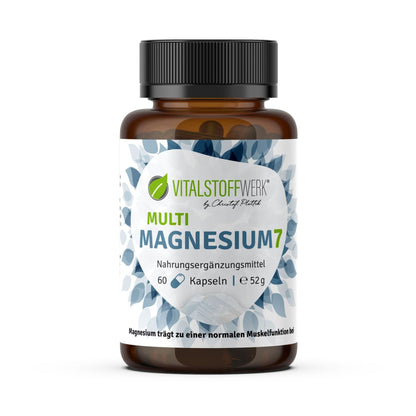 Vitalstoffwerk Multi Magnesium 7 – 60 Kapseln - PROBIOSA